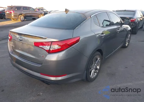 2013 Kia Optima Sx из США, поврежденный, VIN 5XXGR4A63DG207985
